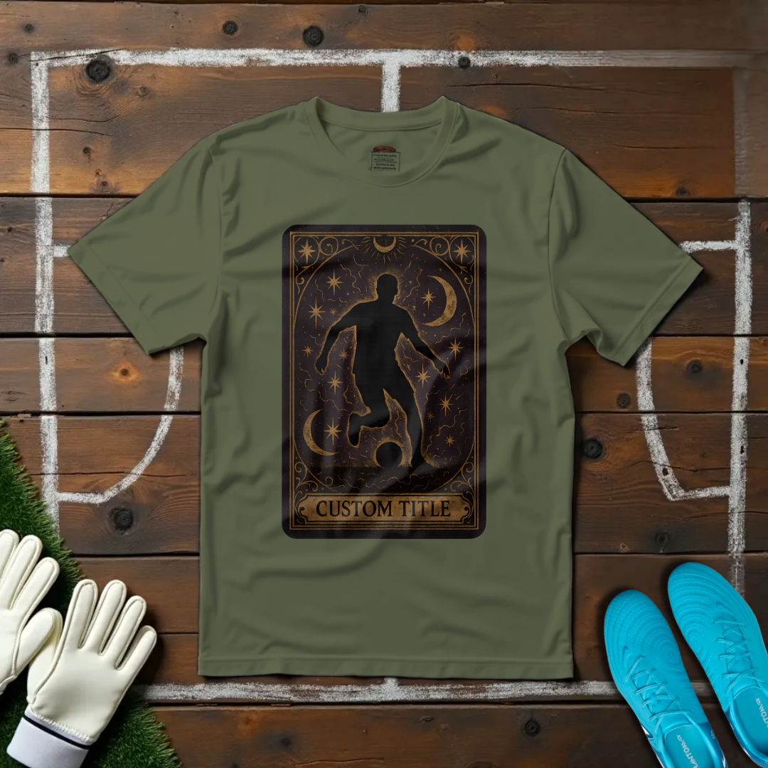Custom Football Player Tarot T-shirt!