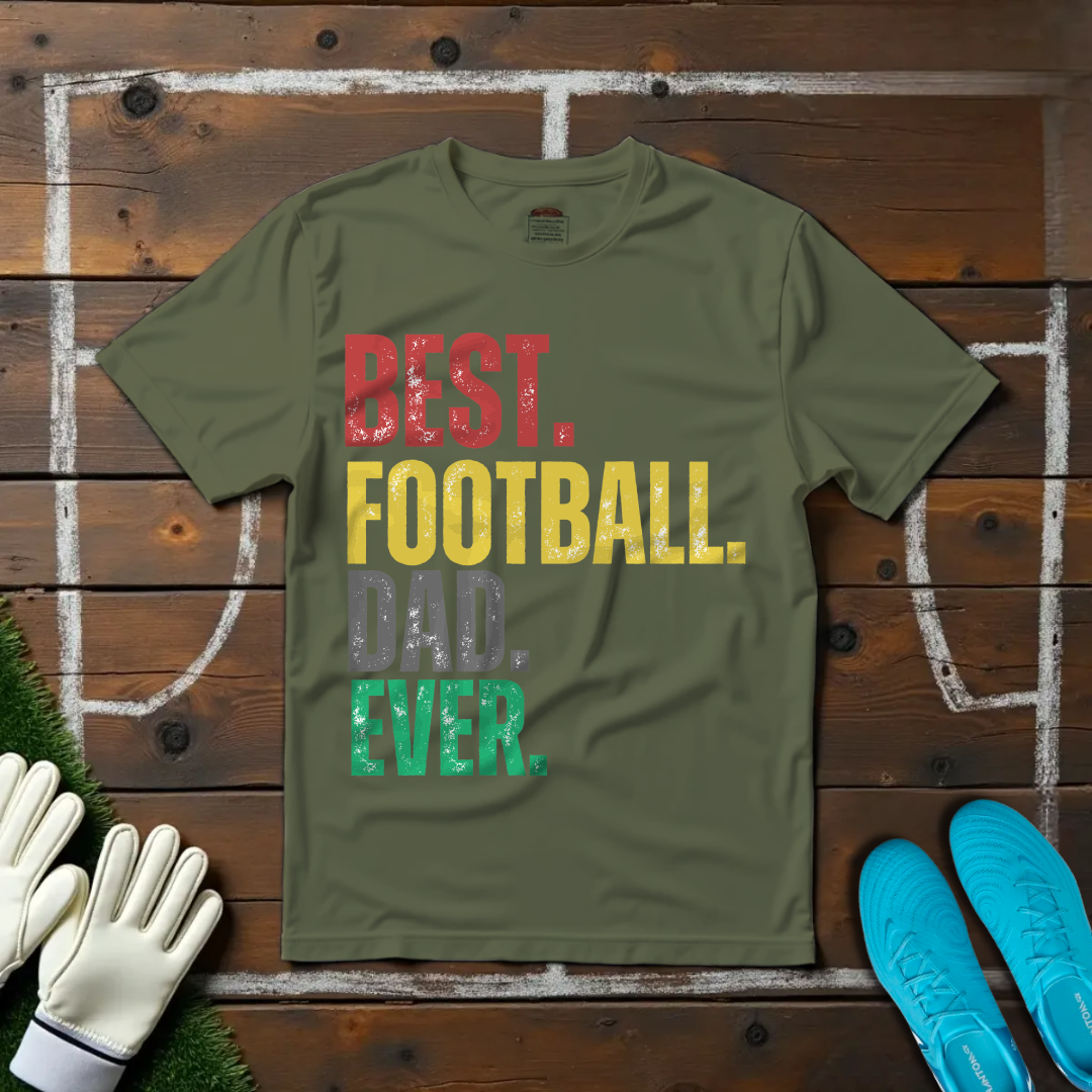 Best Football Dad T-shirt!