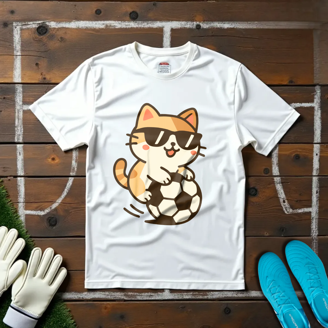 Football Cat T-shirt!