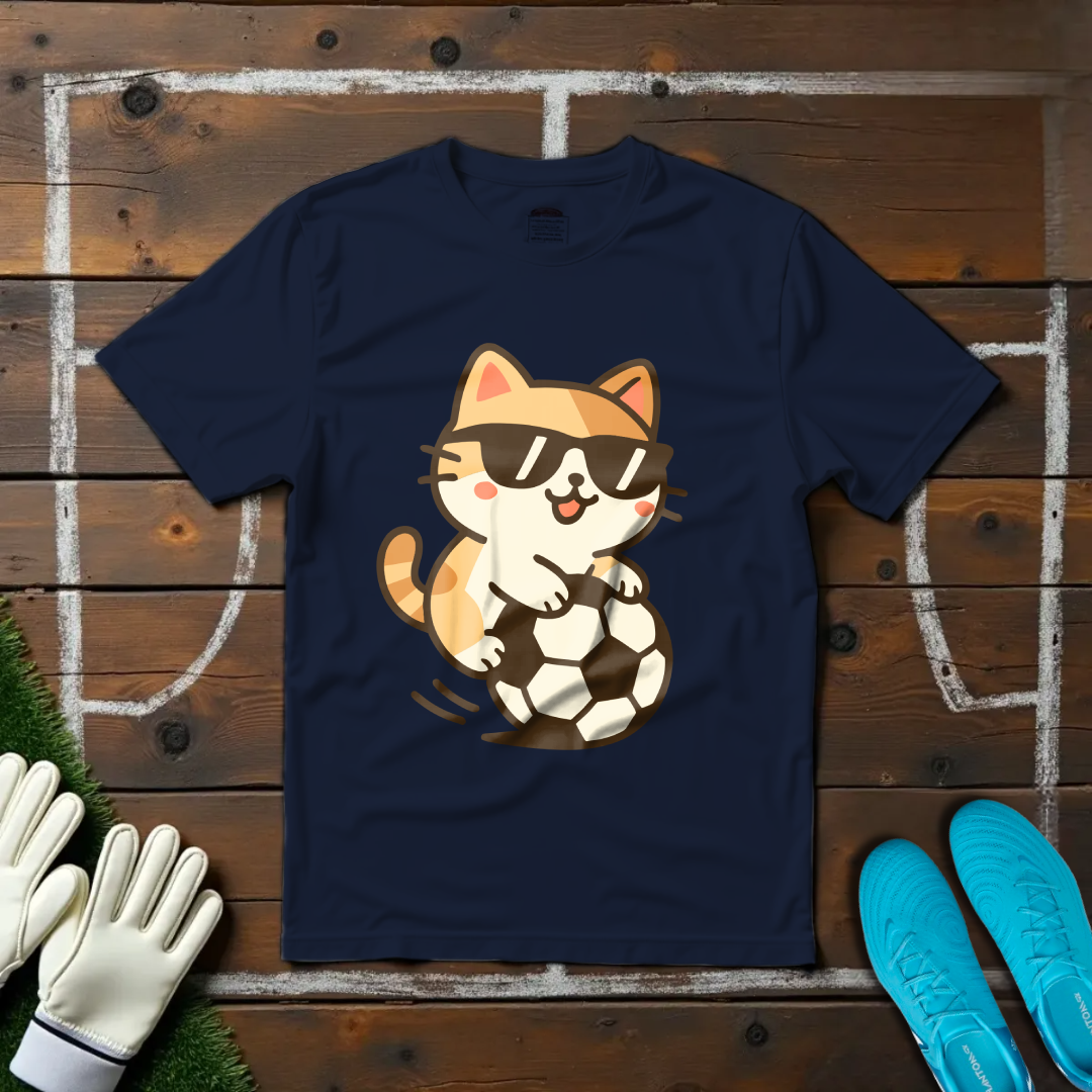 Football Cat T-shirt!