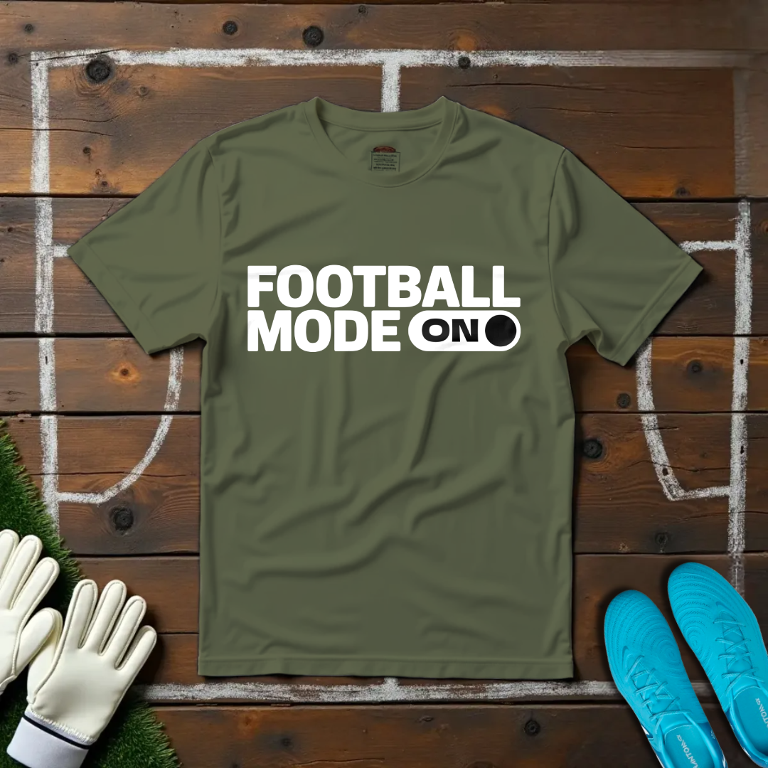 Football Mode On T-shirt!