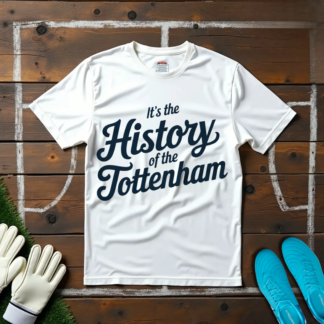 It's the History of the Tottenham T-Shirt