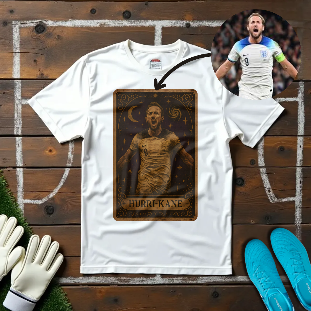 Custom Football Player Tarot T-shirt!