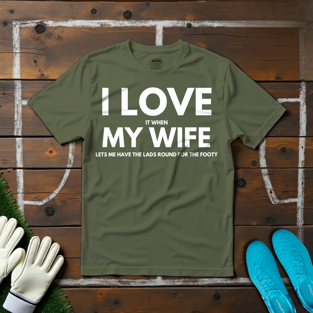 I Love My Wife V4 T-shirt!