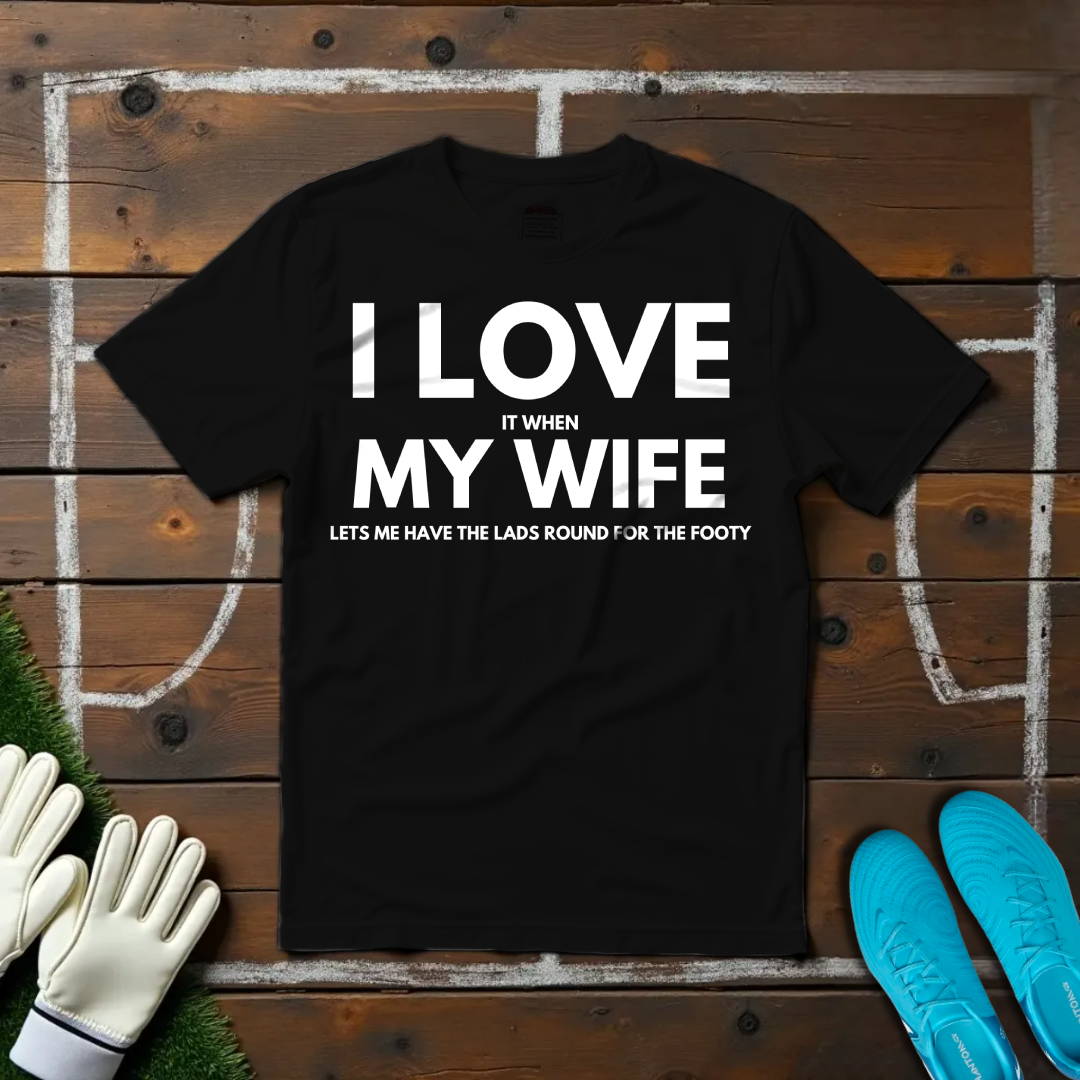 I Love My Wife V4 T-shirt!