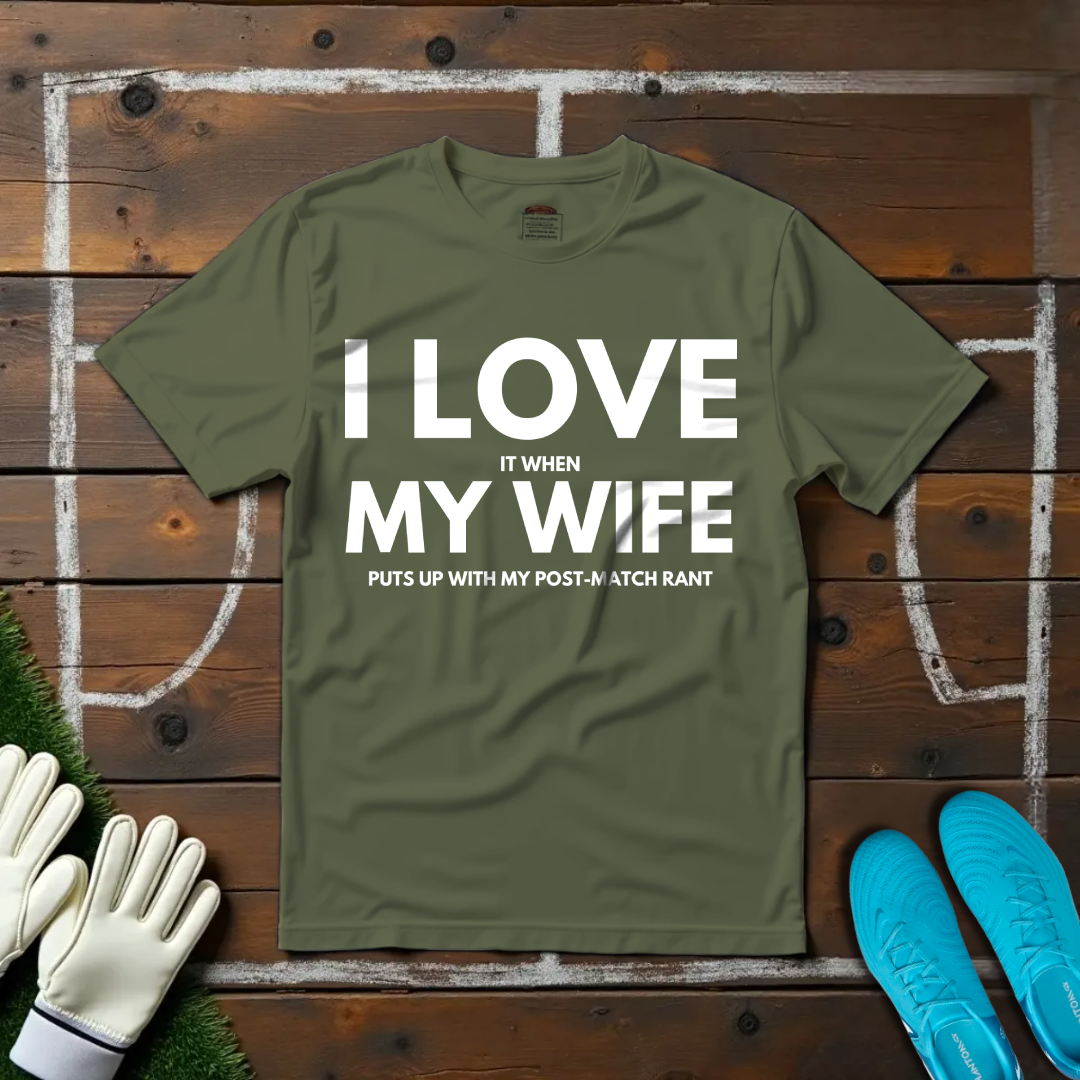I Love My Wife V6 T-shirt!