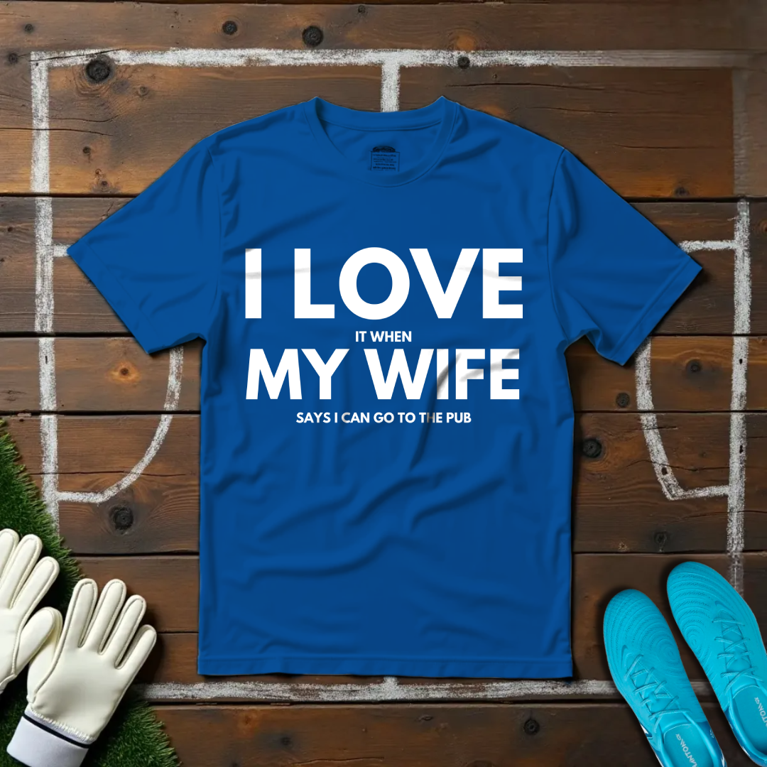I Love My Wife V8 T-shirt!