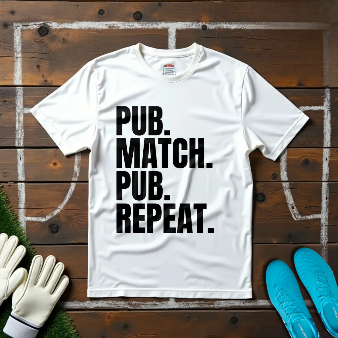 Pub. Match. Pub. Repeat. T-shirt!