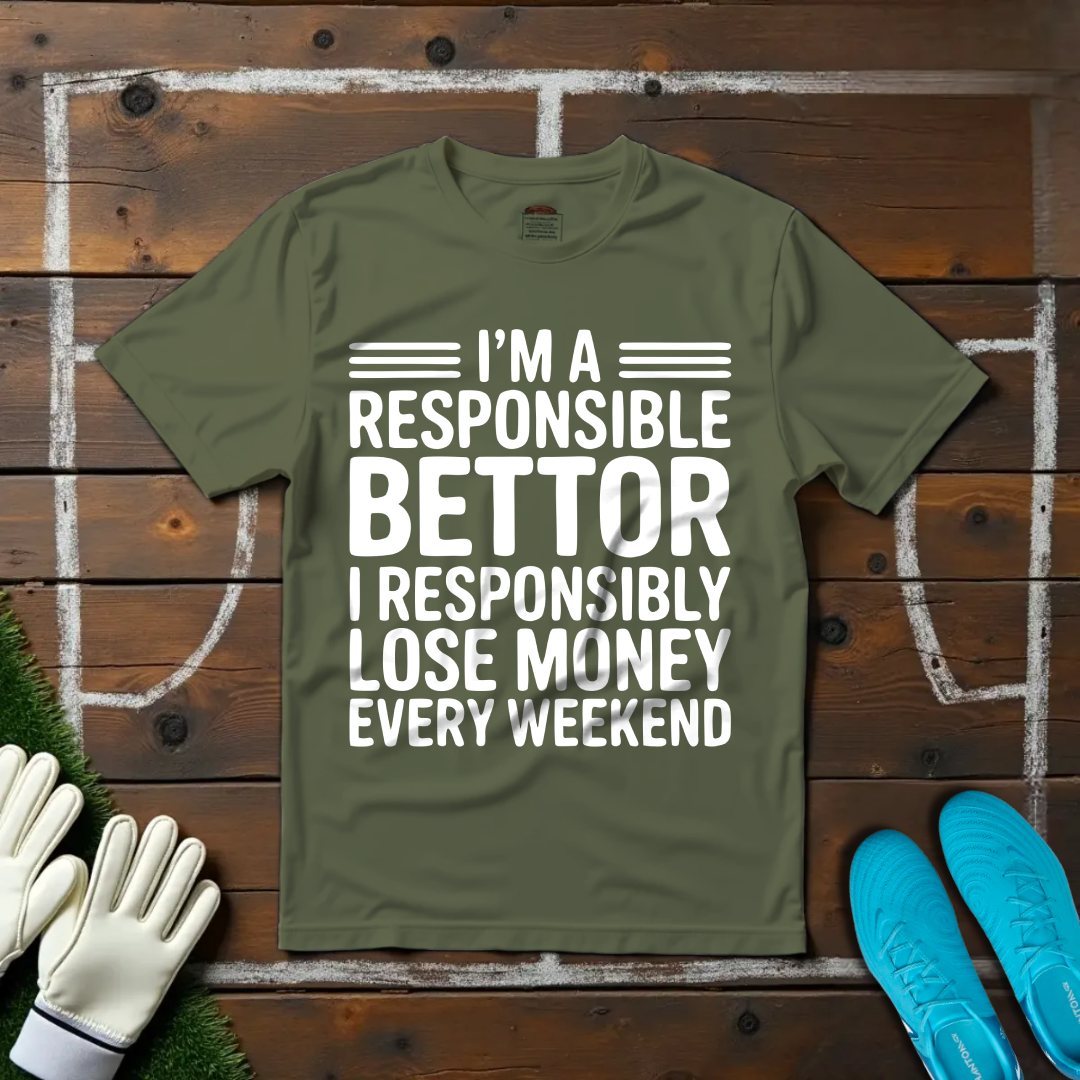 Responsible Bettor T-shirt!