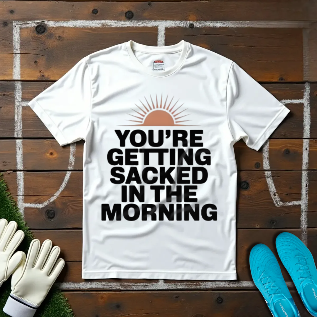 Sacked In The Morning T-shirt!