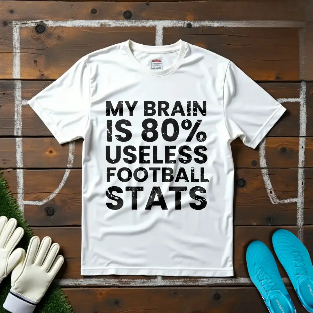 80% Football Stats T-shirt!