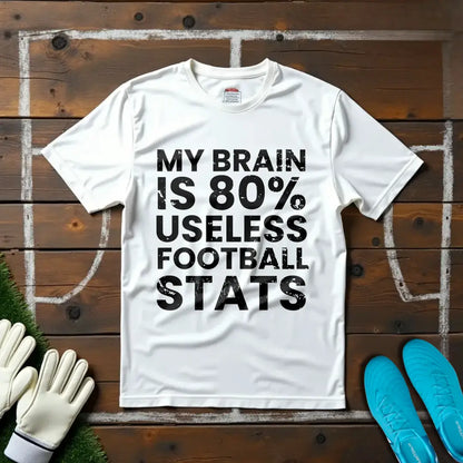 80% Football Stats T-shirt!