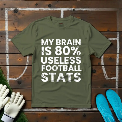 80% Football Stats T-shirt!