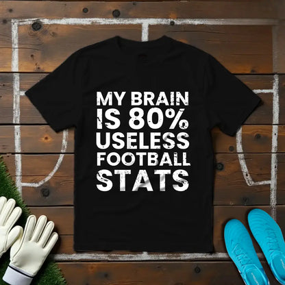80% Football Stats T-shirt!
