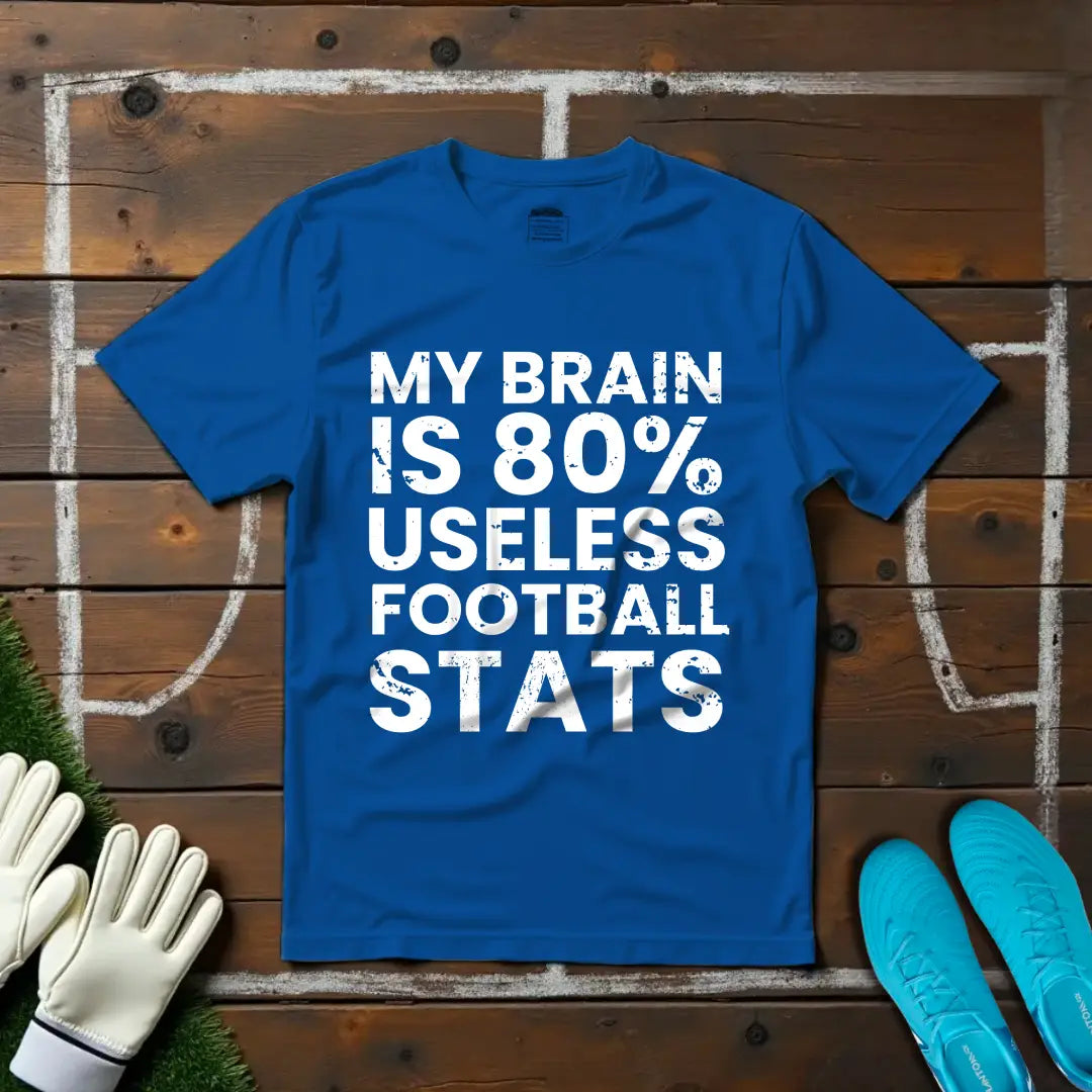 80% Football Stats T-shirt!