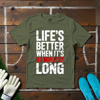 90 Minutes Long T-shirt!