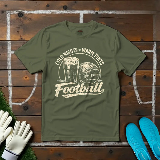 Cold Nights Warm Pints T-shirt!