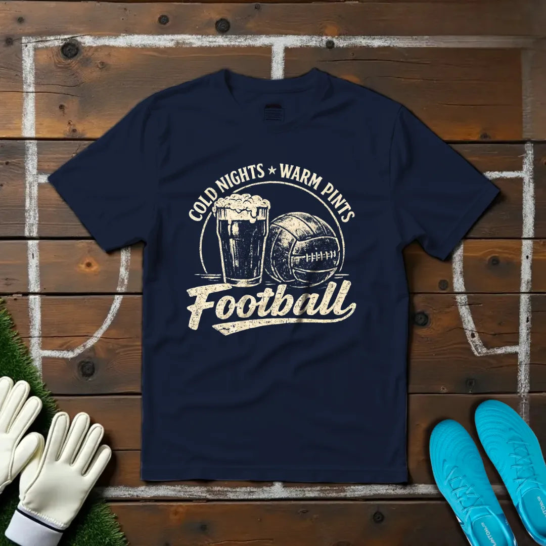 Cold Nights Warm Pints T-shirt!