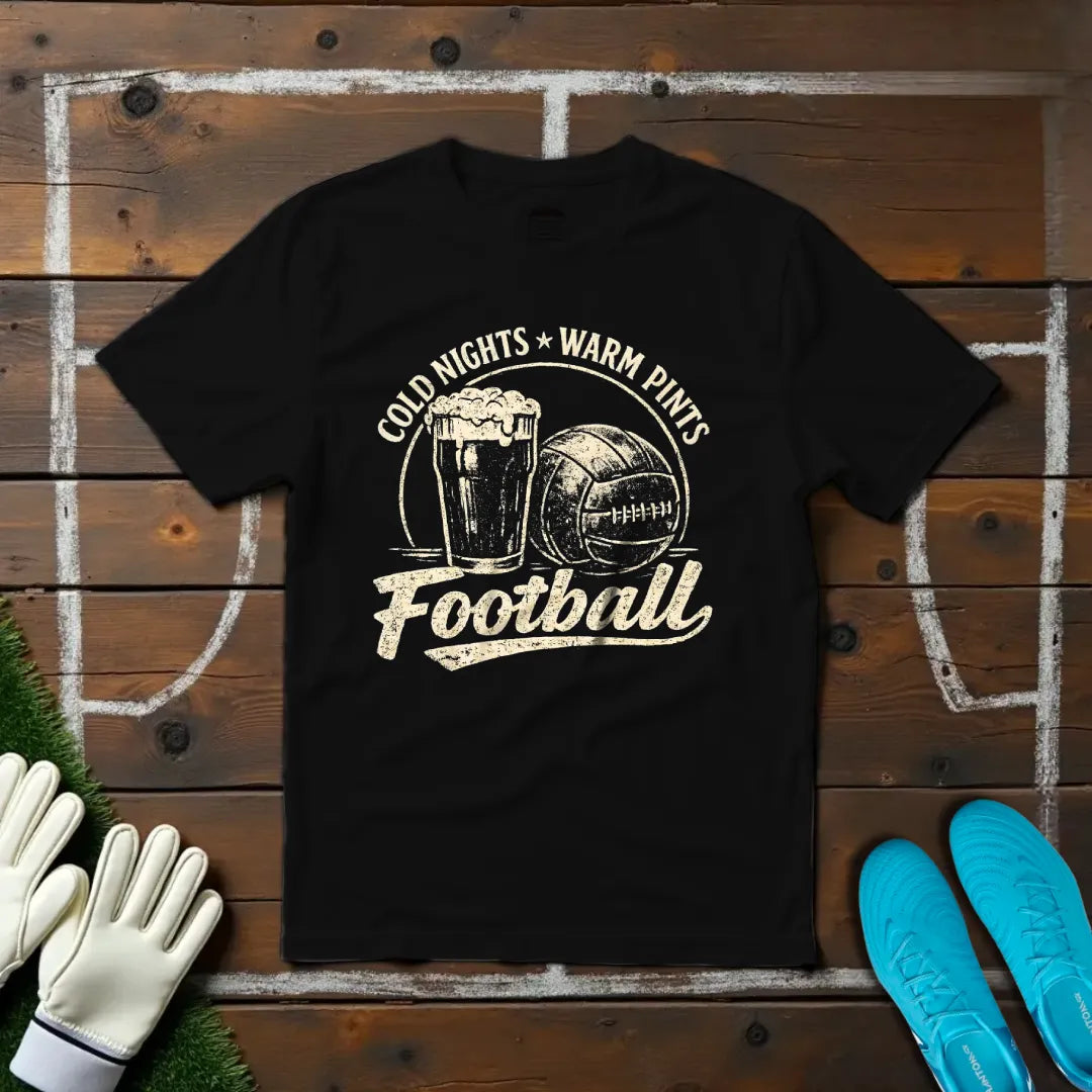 Cold Nights Warm Pints T-shirt!
