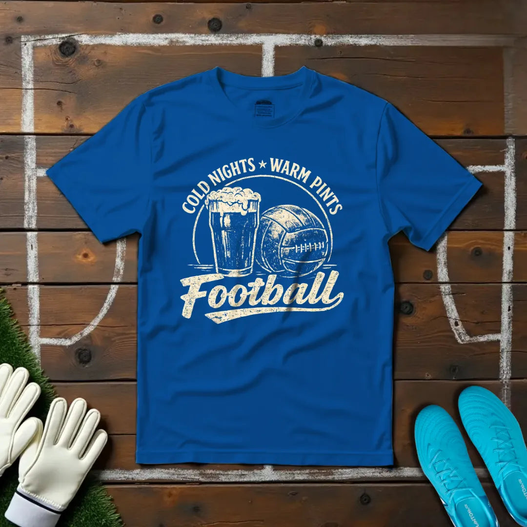 Cold Nights Warm Pints T-shirt!
