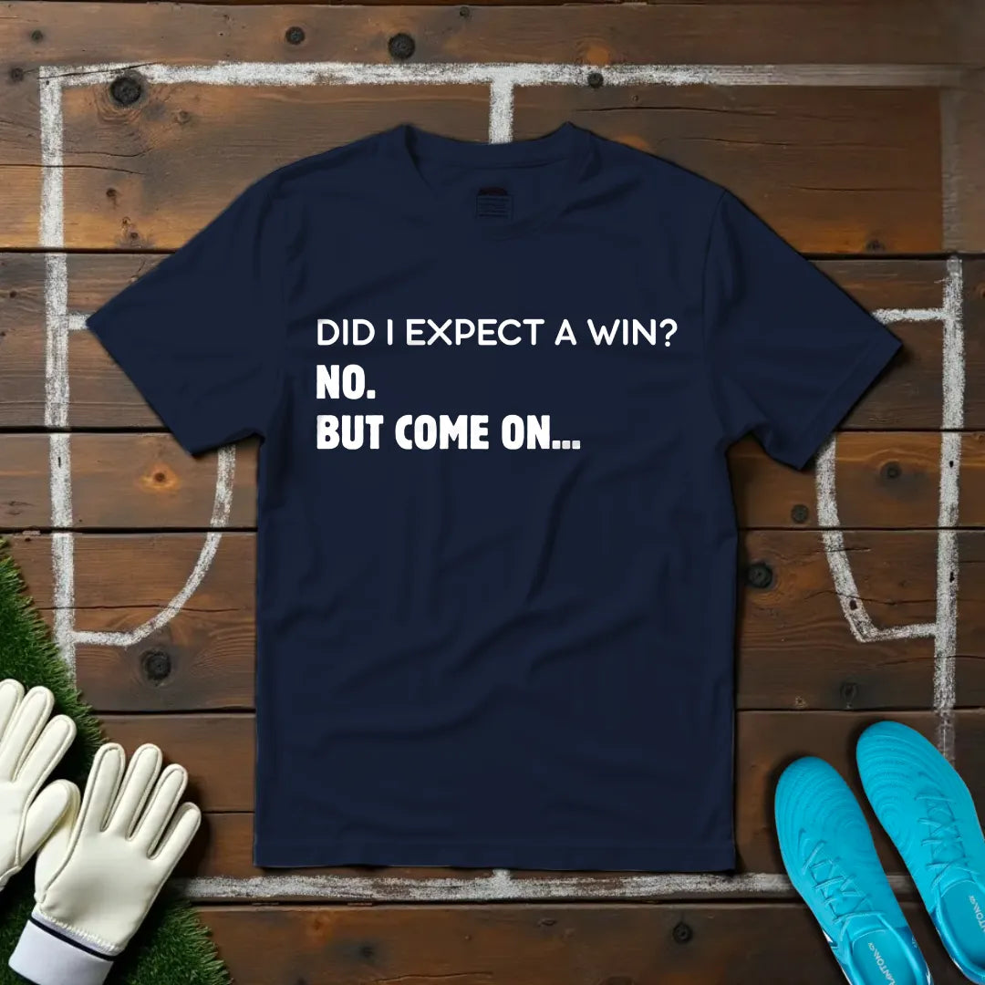 Expected a win? T-shirt!