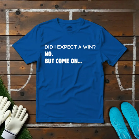 Expected a win? T-shirt!