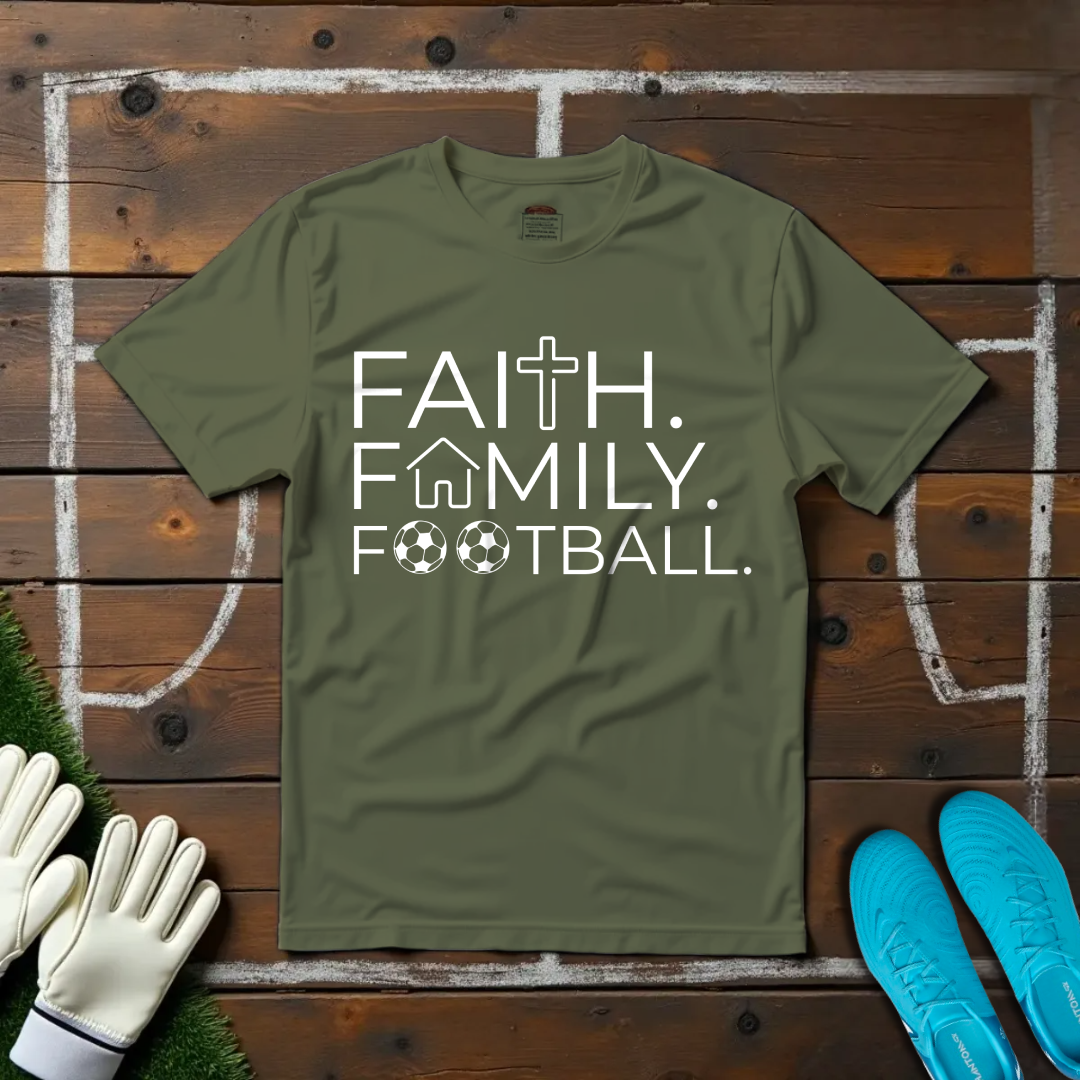 Faith. Family. Football. T-shirt!
