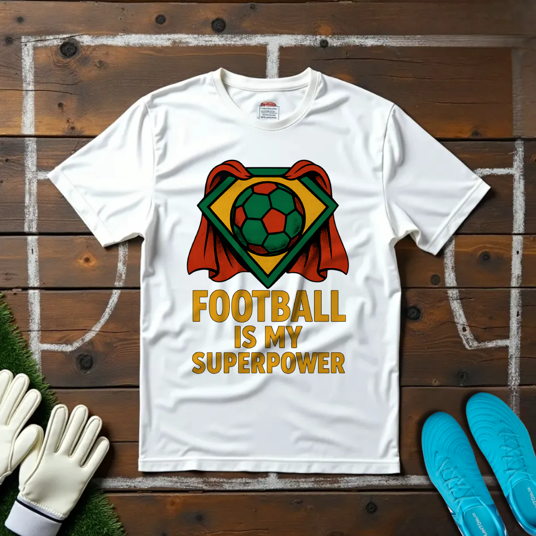 Football Is My Superpower T-shirt!