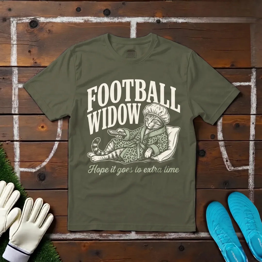 Football Widow T-shirt!