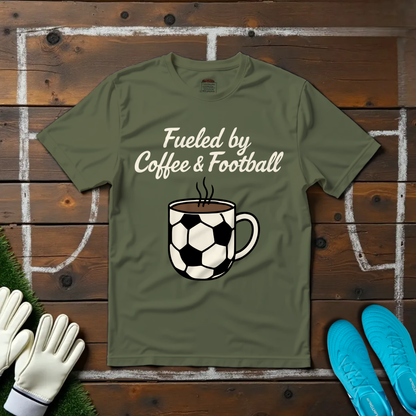 Fueled by Coffee & Football T-shirt!