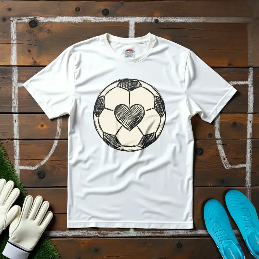 Heart Of Football T-shirt!
