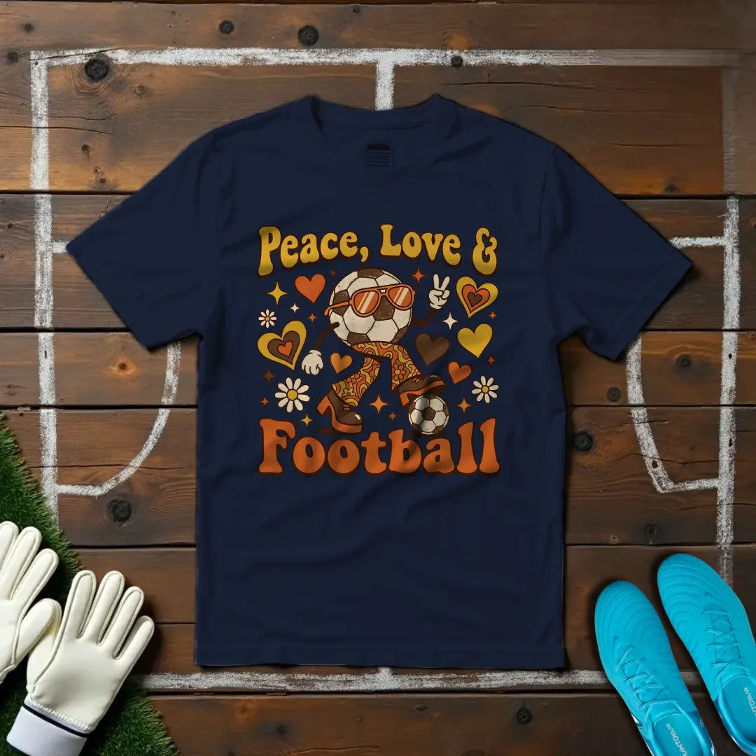 Peace, Love & Football T-shirt!