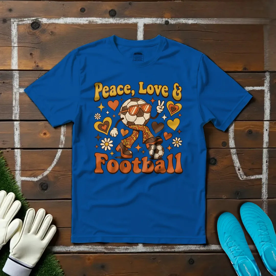 Peace, Love & Football T-shirt!