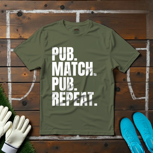 Pub. Match. Pub. Repeat. T-shirt!