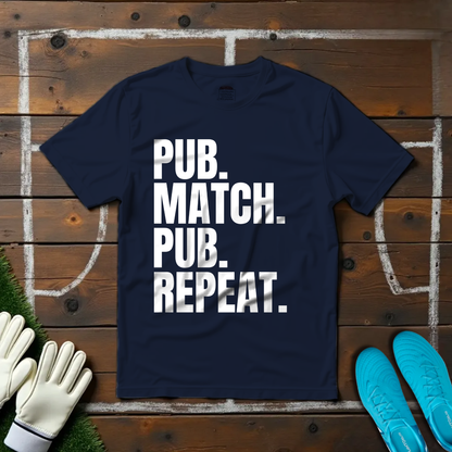 Pub. Match. Pub. Repeat. T-shirt!