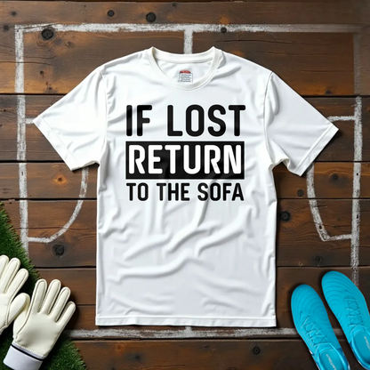 If Lost Return To The Sofa T-shirt!