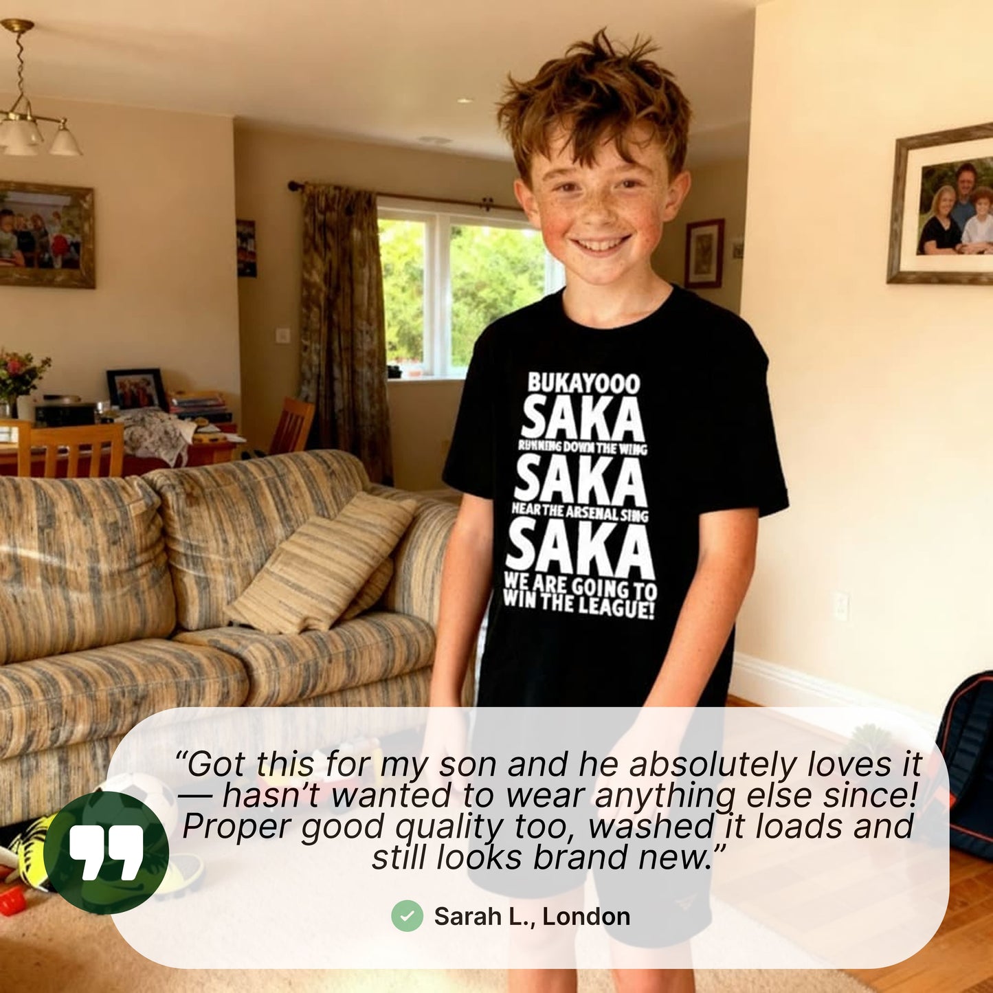 Saka T-shirt!