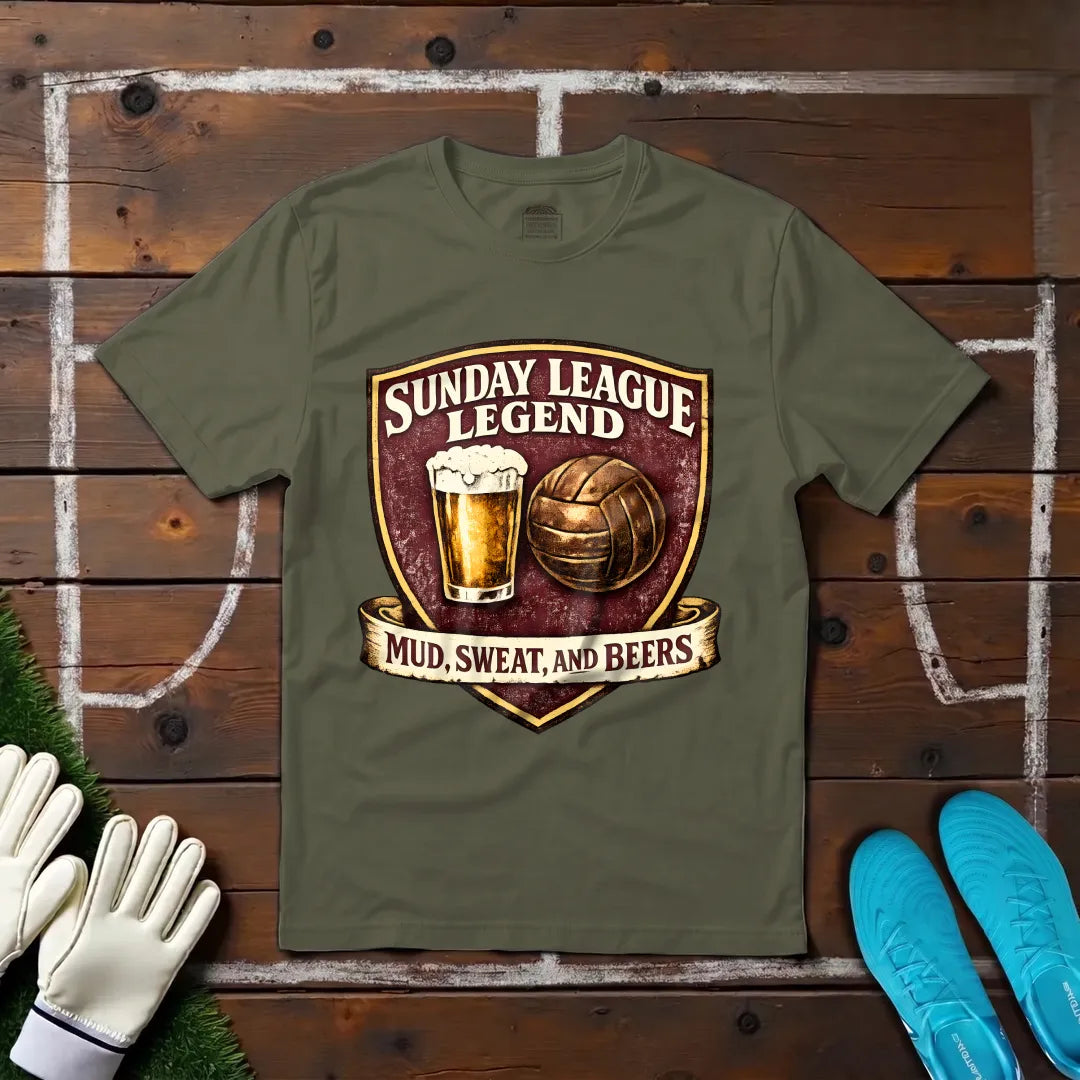 Sunday League Legend T-shirt!
