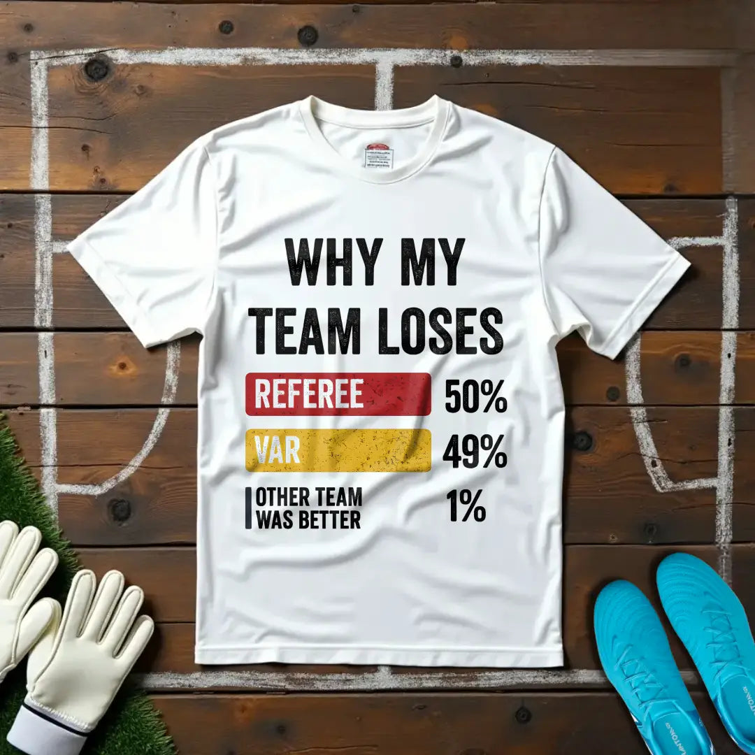 Why My Team Loses T-shirt!